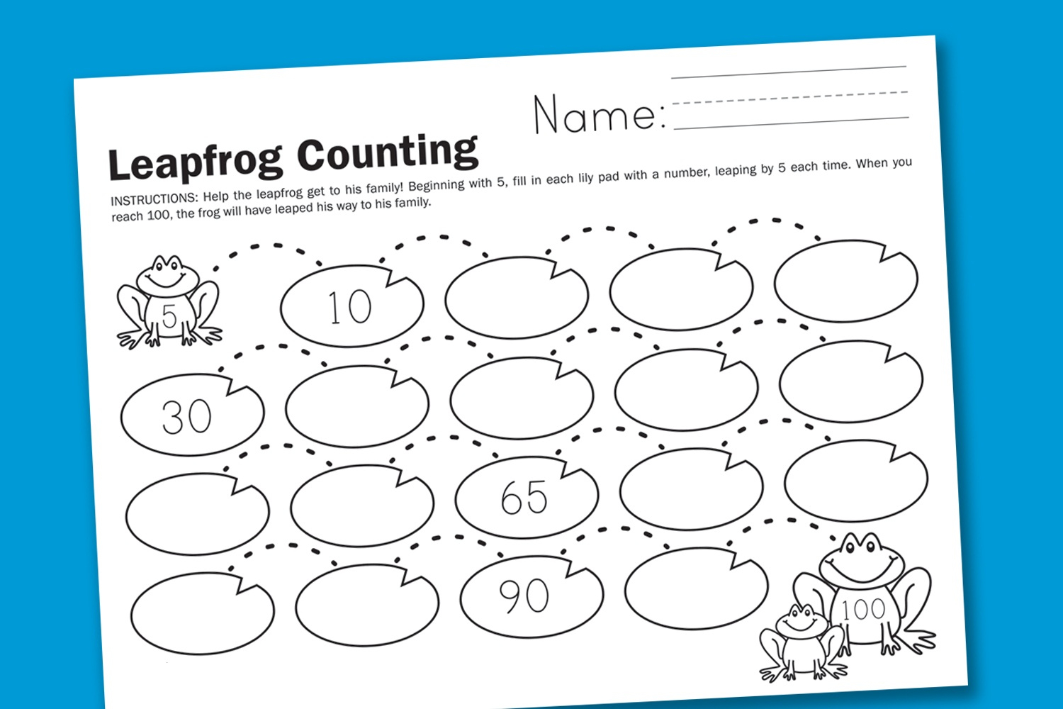 Count By 5s Worksheets Printable Activity Shelter