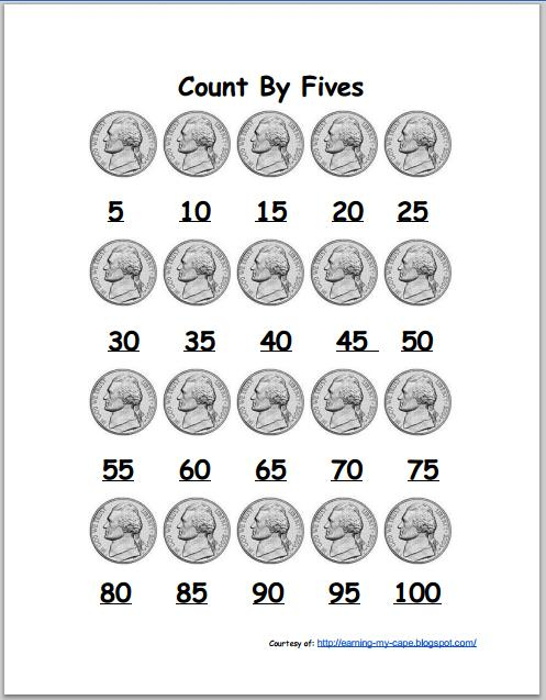 Earning My Cape Counting By Fives And Tens