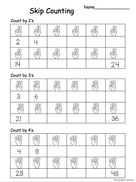 Free Skip Counting By 2s 3s And 4s Worksheet Made By Teachers