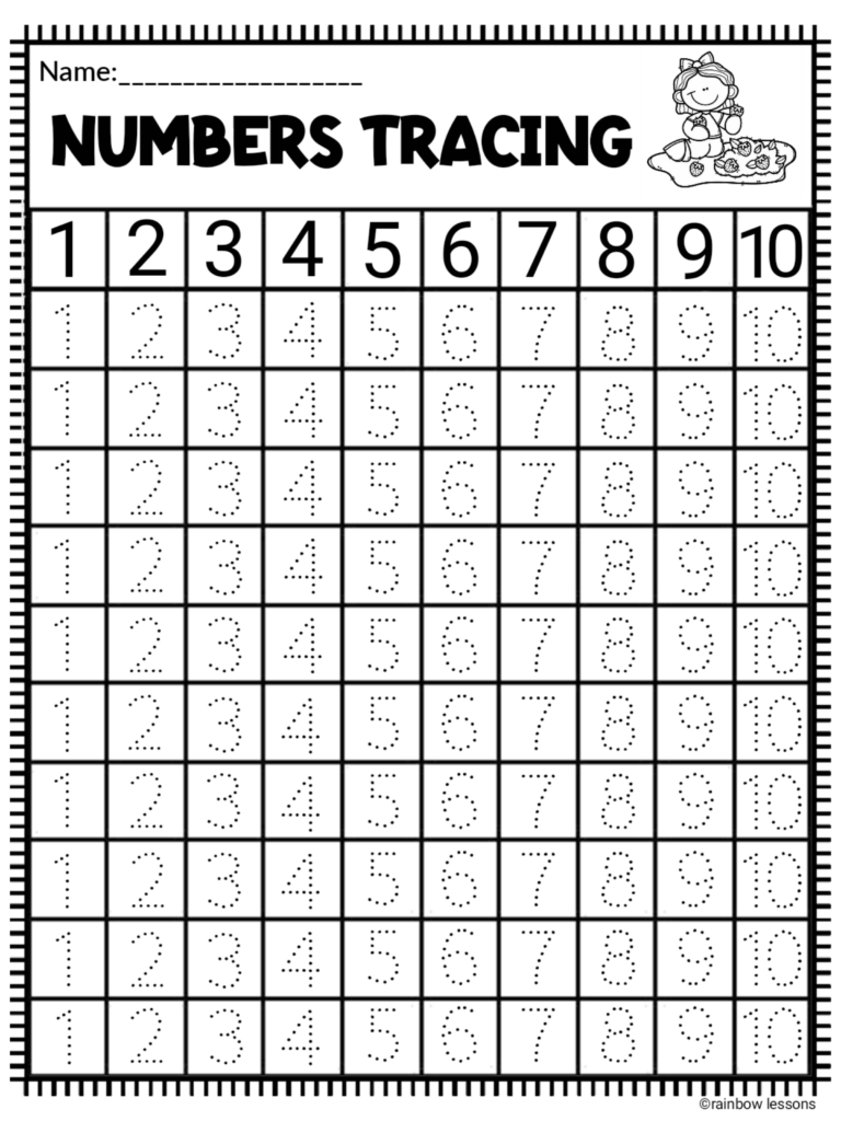 Numbers 1 20 Worksheets Spring Math Worksheets Made By Teachers