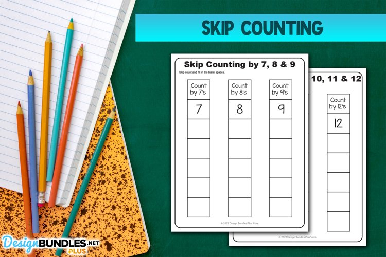 Skip Counting 2 Printable Worksheet