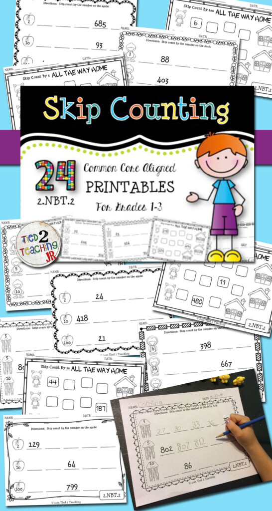 Skip Counting 24 Print Go Printables Skip Counting Common Core 