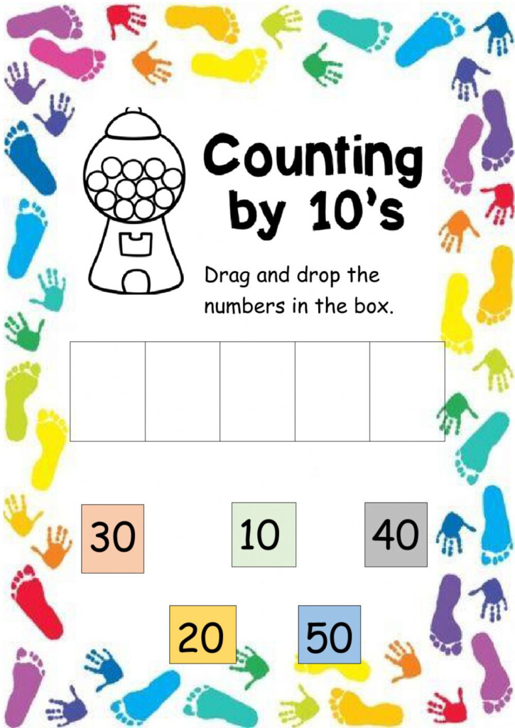 Skip Counting By 10 s Worksheet