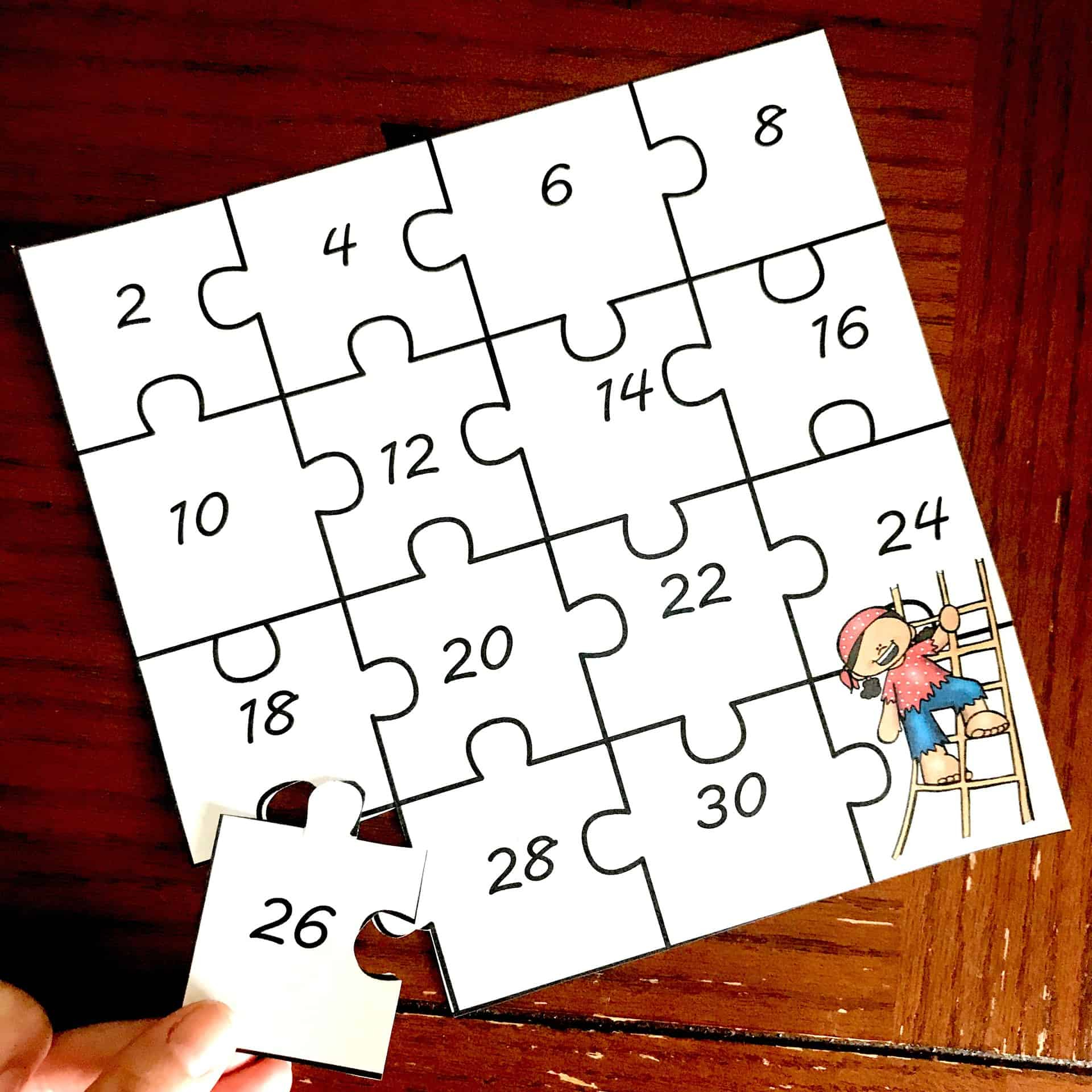 15 Skip Counting Puzzles To Build Schema For Multiplication Facts