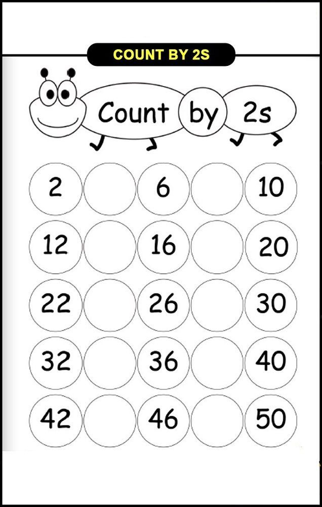 2s Sheet Skip Counting By 2 Worksheets Pdf Kidsworksheetfun