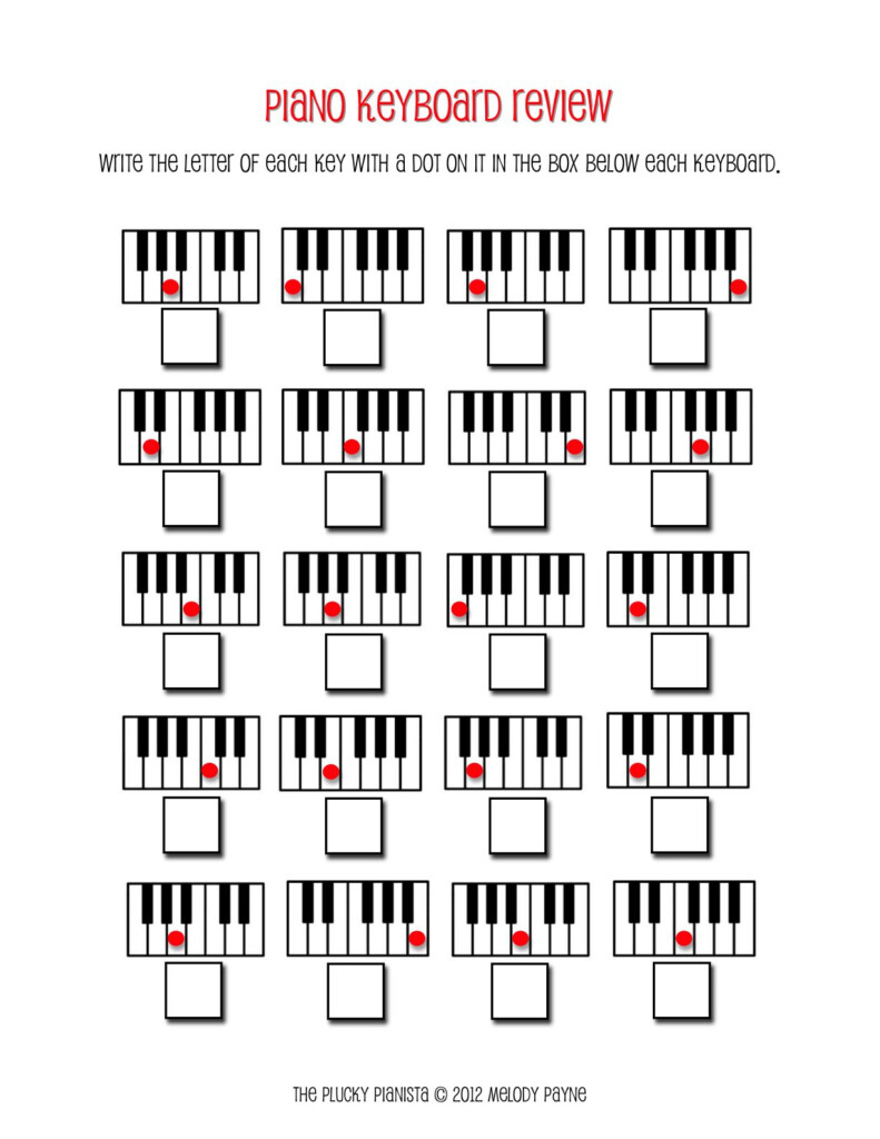 Beginner Piano Worksheets Pdf Free