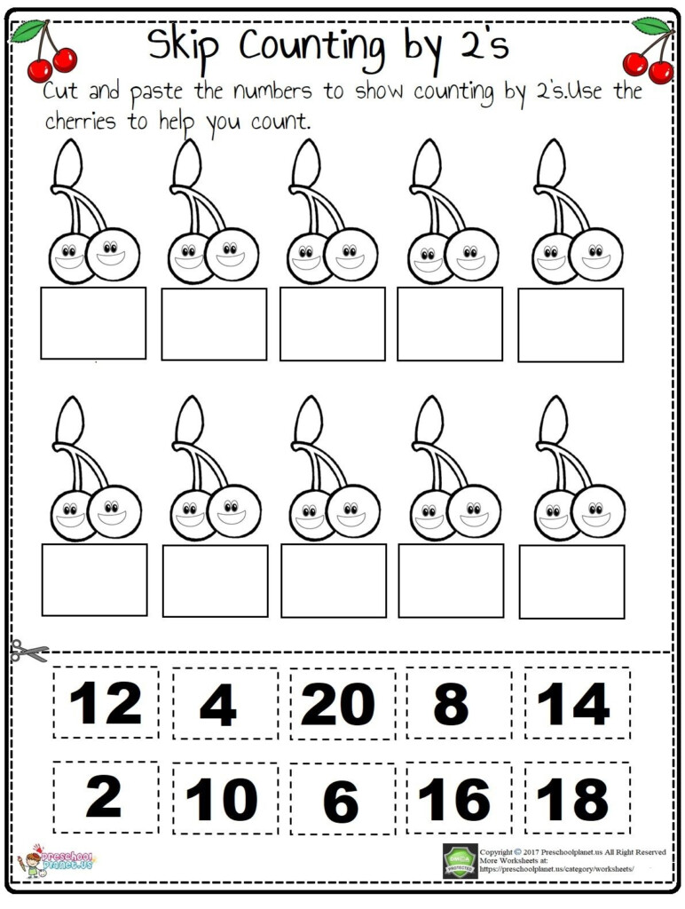 Counting In Twos Worksheet Printable Lexia 39 s Blog