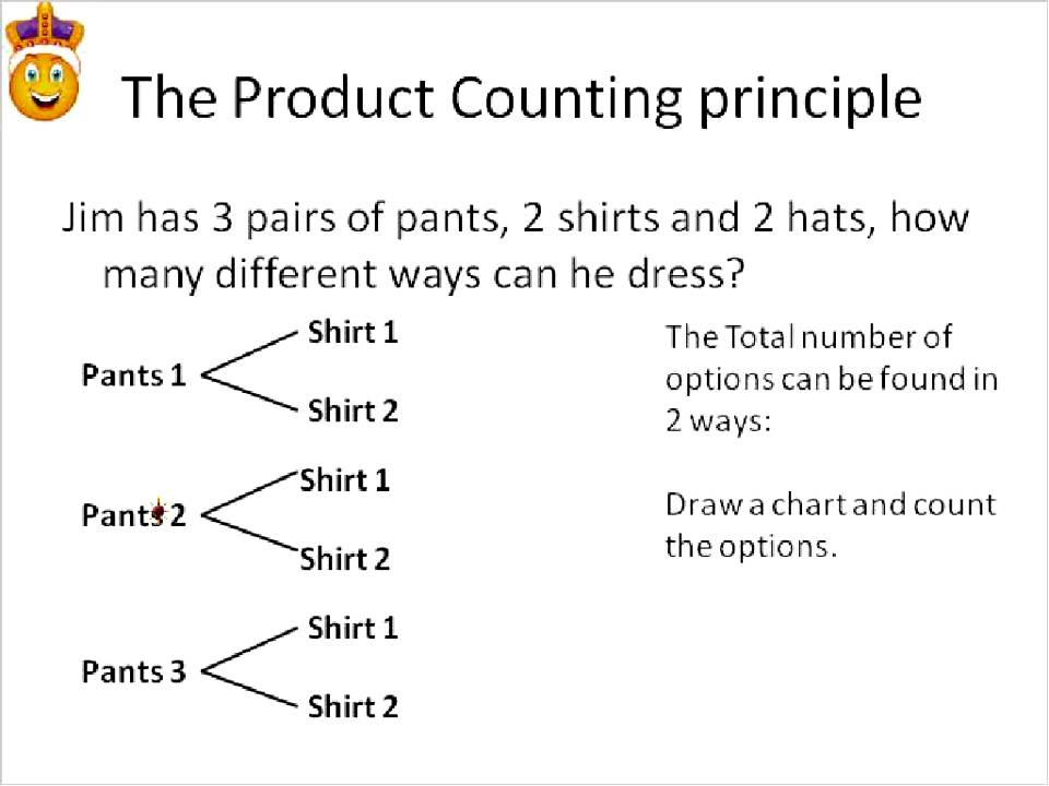 Counting Principle Worksheet With Answers