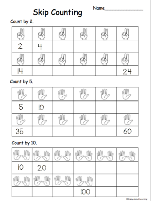 Free Skip Counting By 2s 5s And 10s Worksheet Made By Teachers