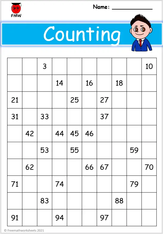 Grade 1 Counting Worksheets Free Worksheets Printables