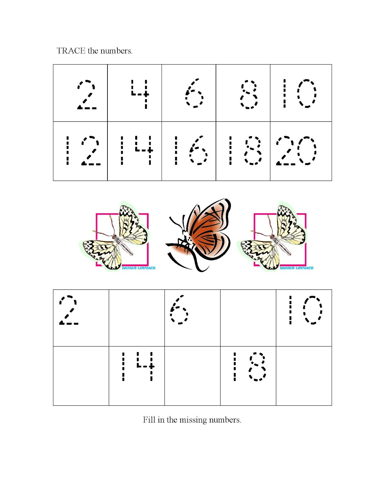 Skip Count By 2 Worksheets Activity Shelter