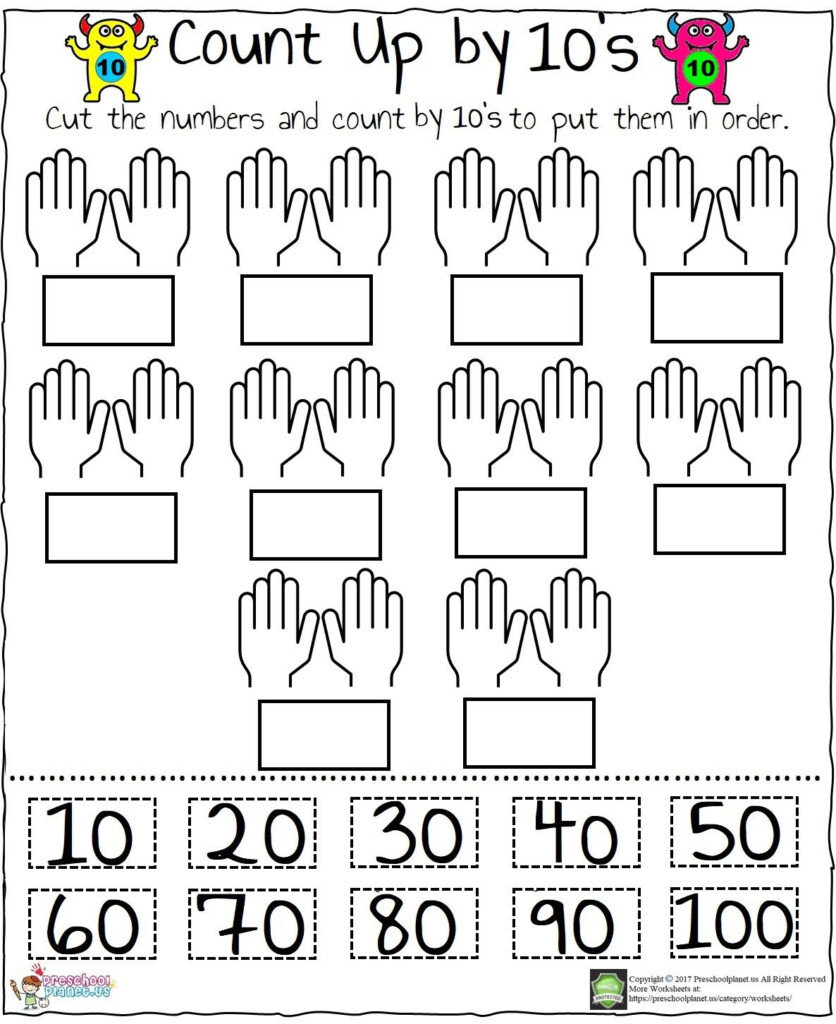 Skip Counting By 10 s Worksheet Counting By 10 Skip Counting 