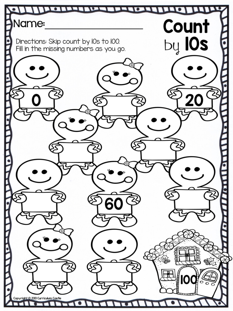 Skip Counting By 10 To 100 Worksheet